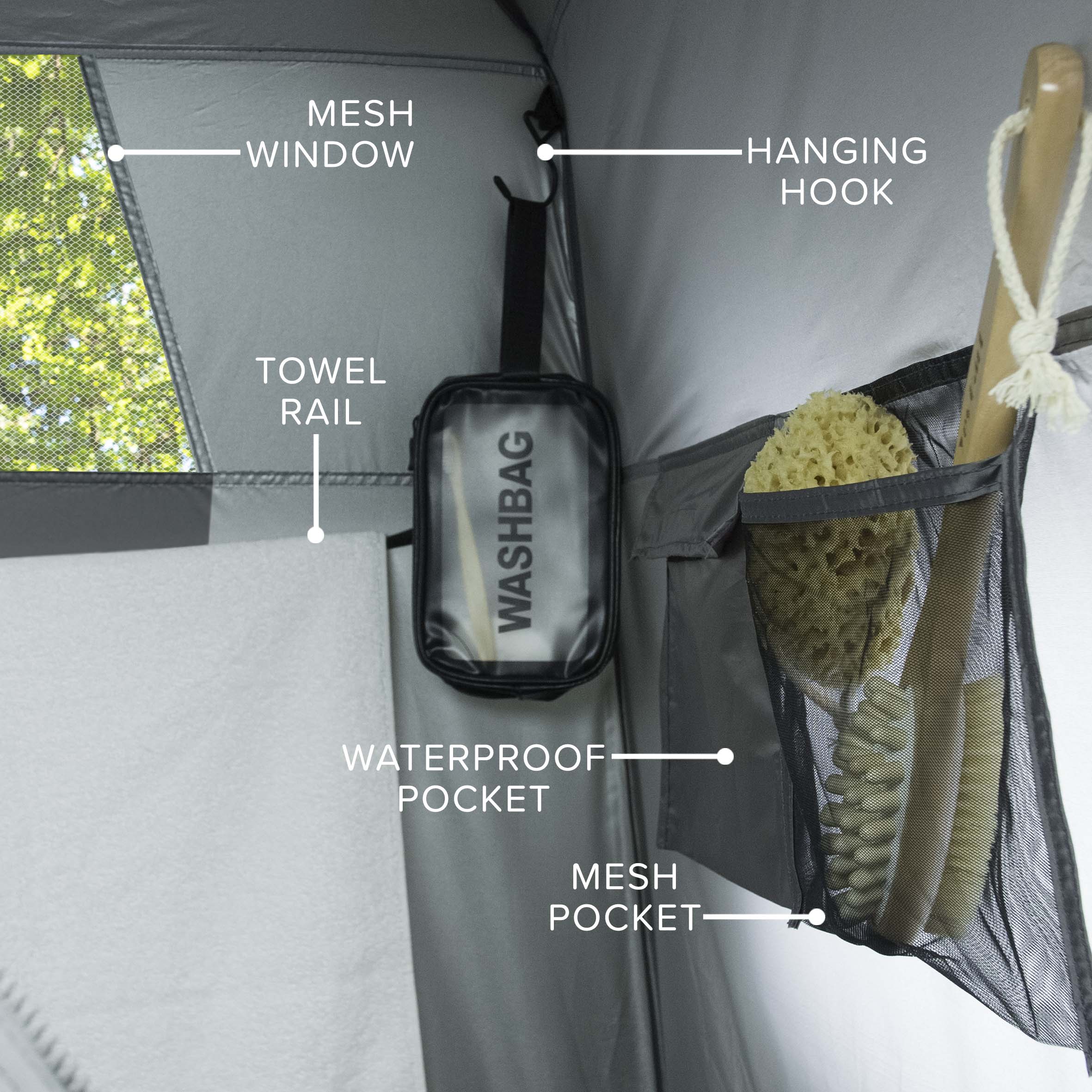 Ensuite Shower & Toilet Tent - Image 4