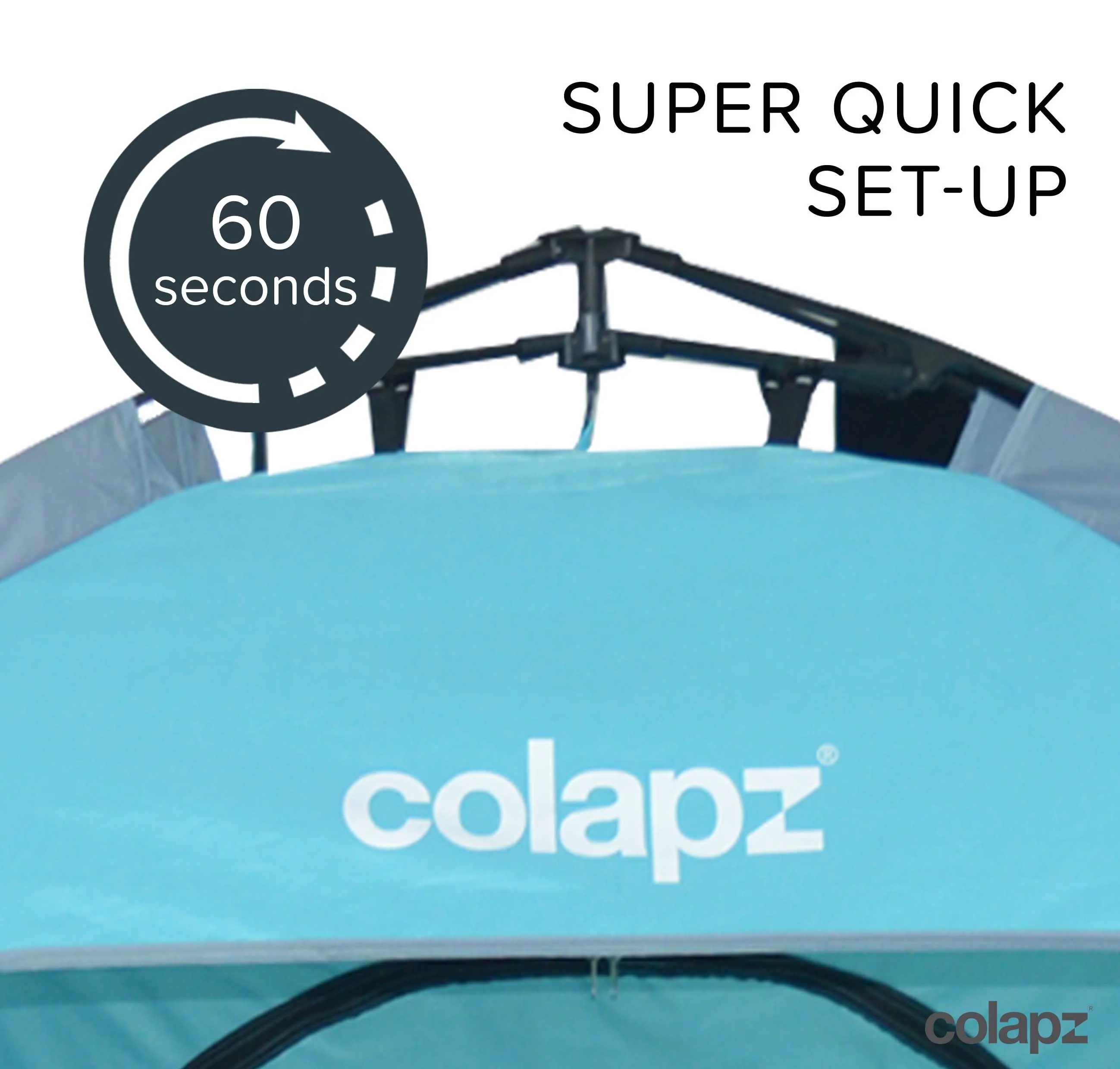 Pop-up Beach Tent With SPF50+ Protection - Image 8