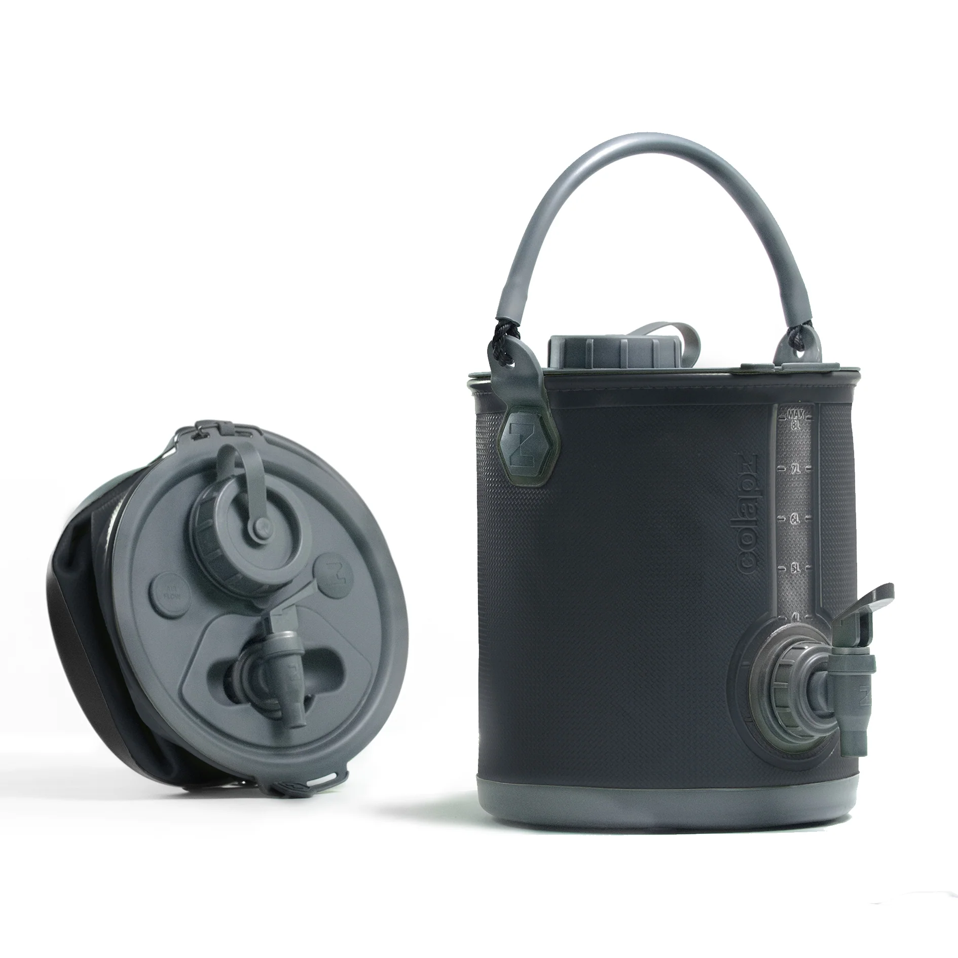 Collapsible 2-in-1 Water Carrier & Bucket with Handle and Tap - 8 Litres Capacity - Image 15