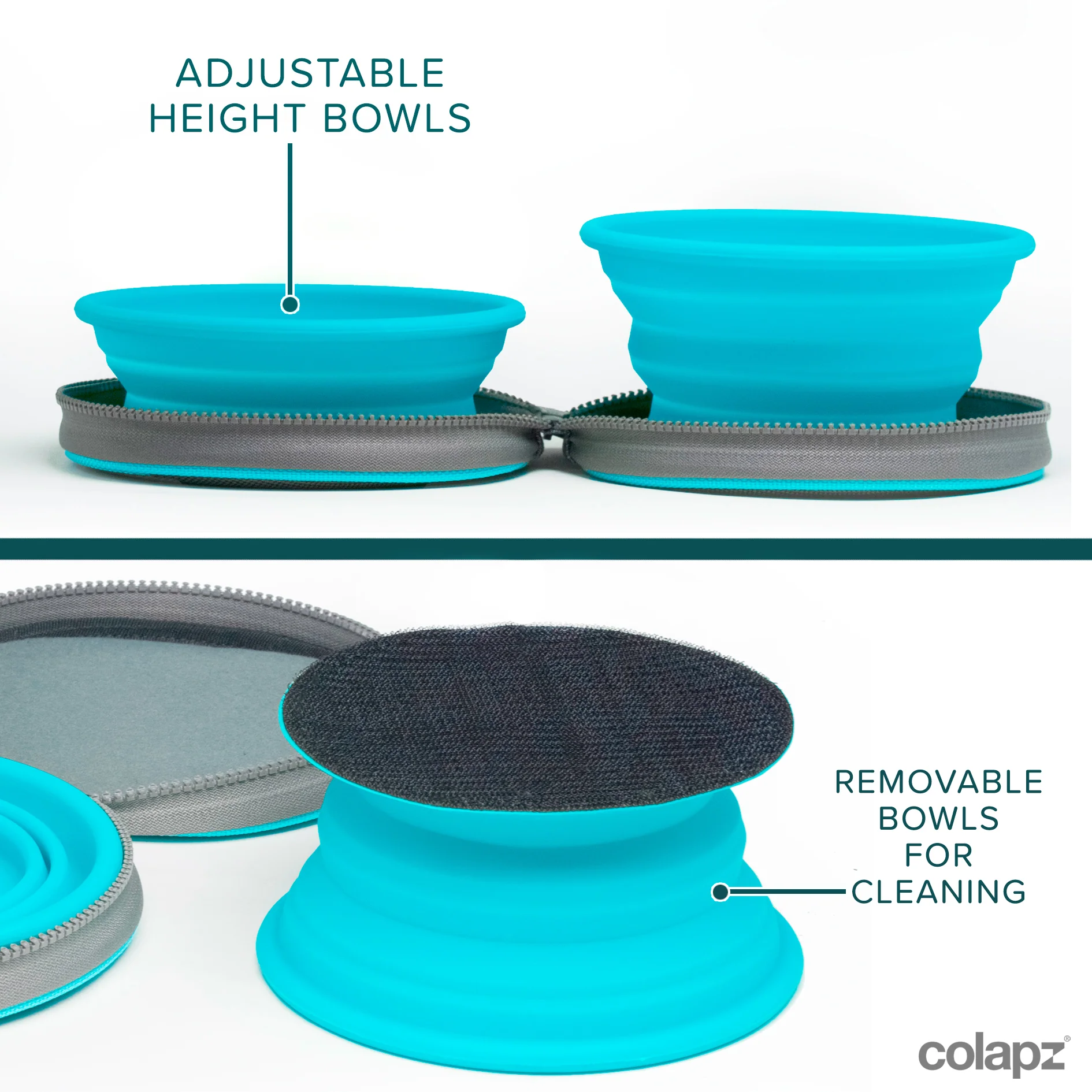 Collapsible Twin Dog Bowls - Image 5