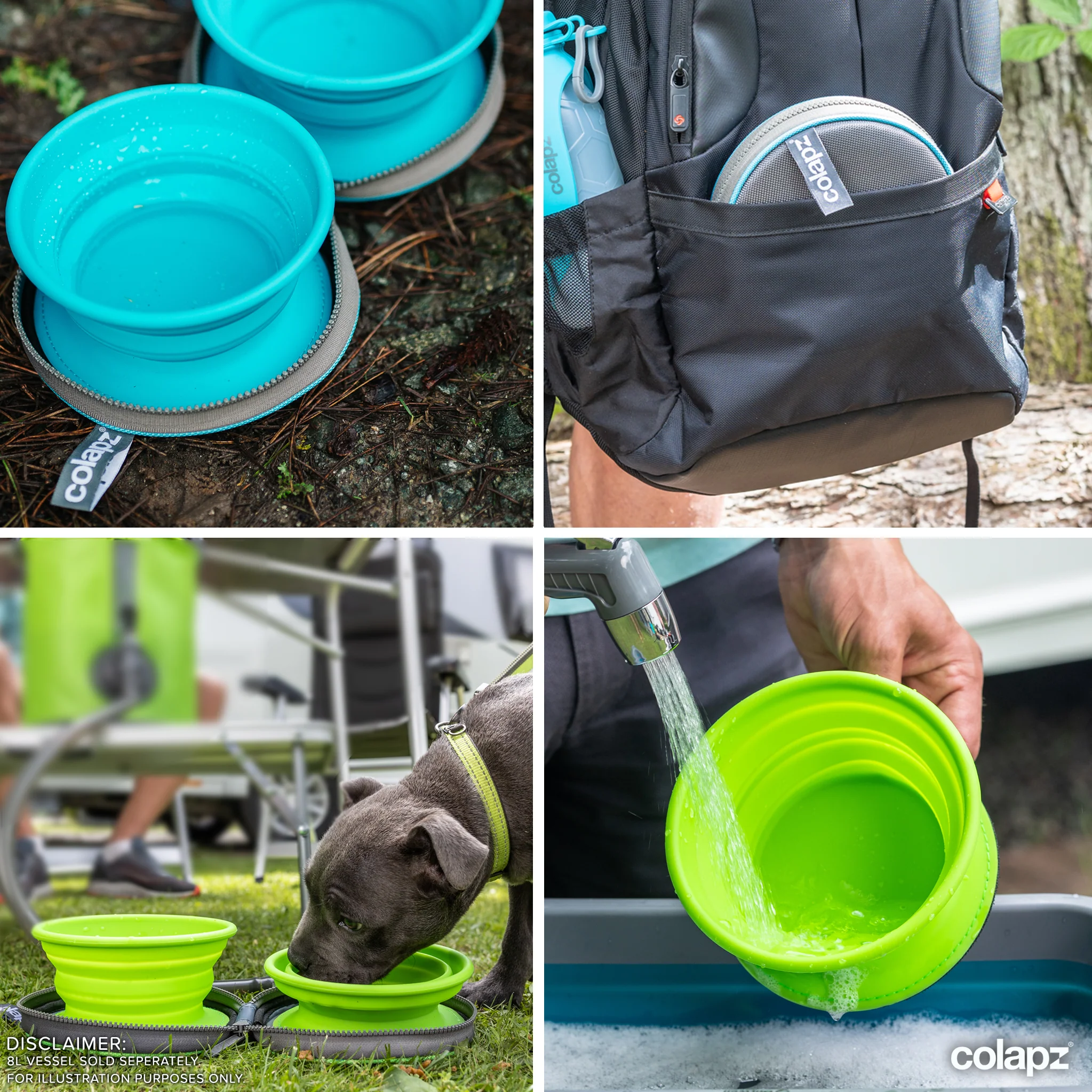 Collapsible Twin Dog Bowls - Image 6