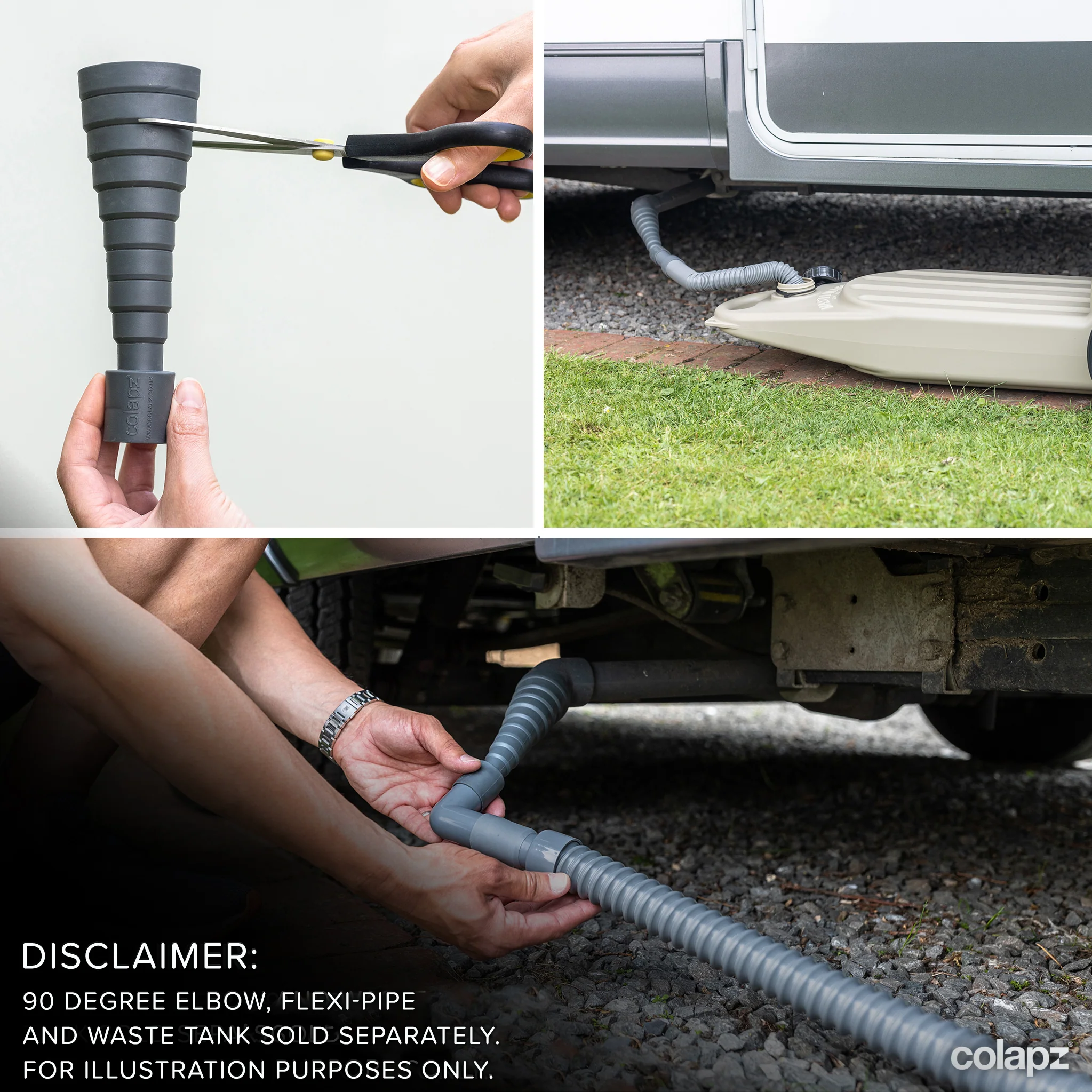 Flexi Waste Pipe Single Adaptor - Image 7