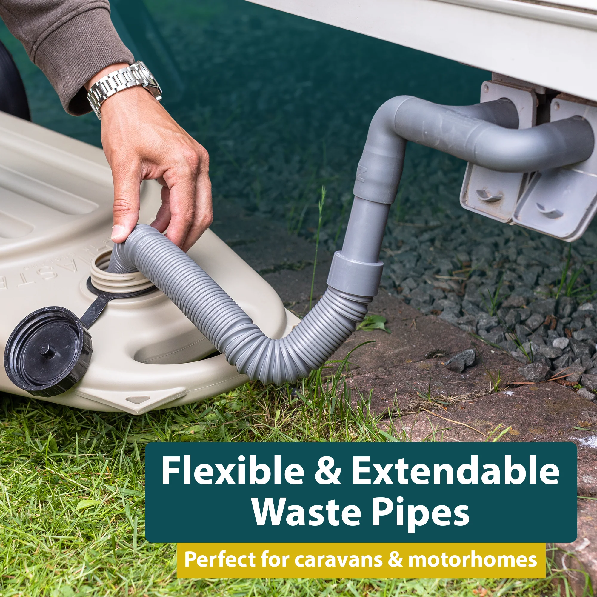 Flexible and Extendable Waste Pipes - Image 6