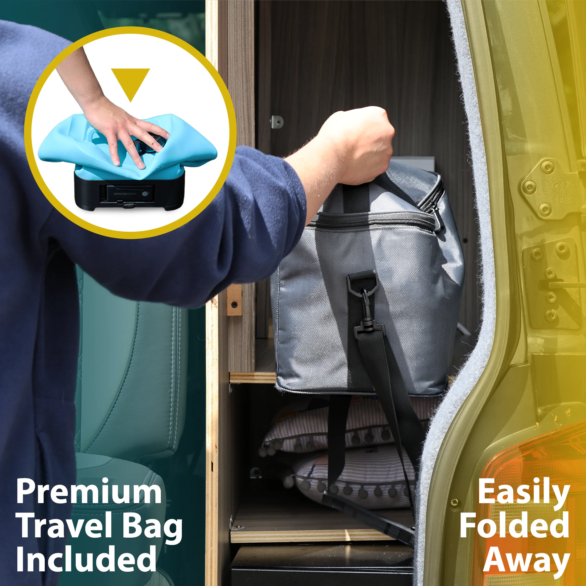 USB Rechargeable Portable Heated Shower - Image 3